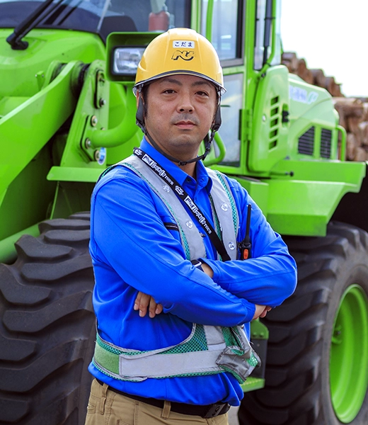林業荷役車両オペレーター